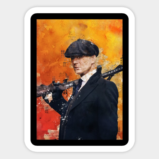 Tommy Shelby Sticker by Durro